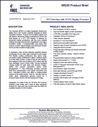 S9255 Datasheet