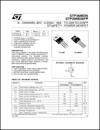 STP36NE06FP Datasheet