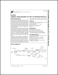 CLC012AJE-TR13 Datasheet
