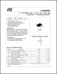 STN2NE10 Datasheet