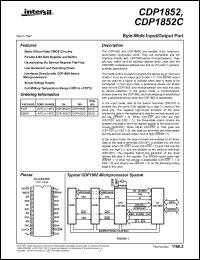 CDP1853C/3 Datasheet