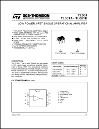 TL061CPWLE Datasheet