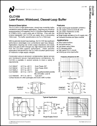 CLC109MDC Datasheet