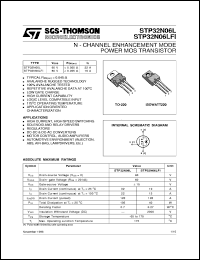 STP32N06LFI Datasheet