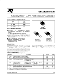 STTA1212D Datasheet