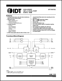 IDT7007S55PFB Datasheet