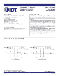 IDT74AUC16245PAI Datasheet