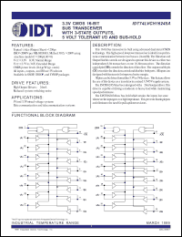 IDT74LVCH16245APA Datasheet