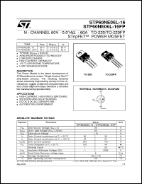 STP60NE06L-16 Datasheet