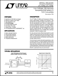 LTC1096LAIS8 Datasheet