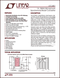 LTC3401EMS Datasheet