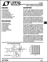 LT1016CS8 Datasheet