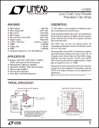LT1097CN8 Datasheet