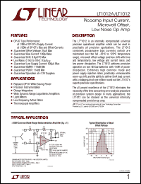 LT1012AIS8 Datasheet