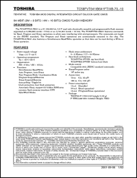 TC58FVB641XB-10 Datasheet