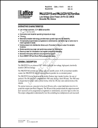 PALLV22V10-15JC Datasheet