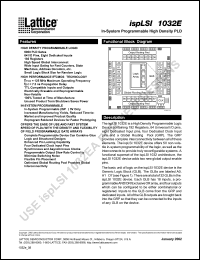 ispLSI1032E-100LT Datasheet