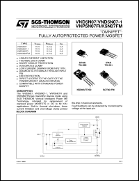 VNK5N07FM Datasheet