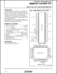 M50734SP Datasheet