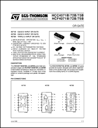 HCF4070BC1 Datasheet
