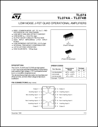 TL074CPWLE Datasheet