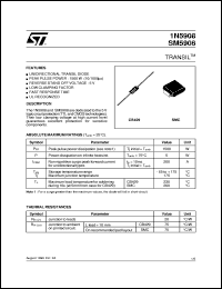 1N5908 Datasheet