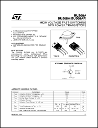 BU208A Datasheet