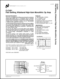 CLC401AJE-TR13 Datasheet