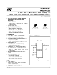 M36W108AT Datasheet