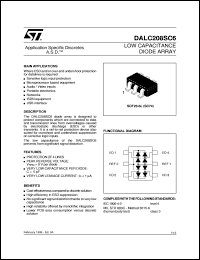 DALC208SC6 Datasheet