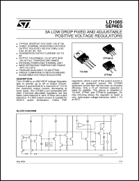 LD1085D2T18 Datasheet