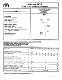 1A7G Datasheet