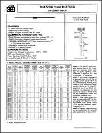1N4741 Datasheet
