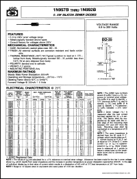 1N957 Datasheet