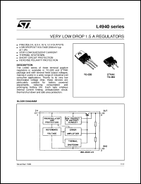 L4940D2T85 Datasheet