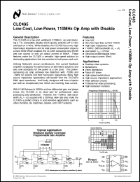 CLC405AJ-QML Datasheet