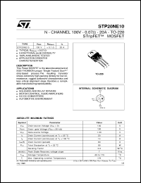 STP20NE06FP Datasheet