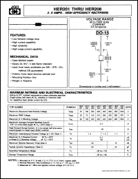 HER204 Datasheet