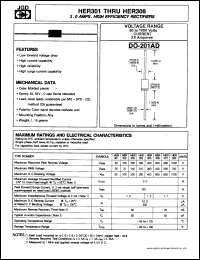 HER302 Datasheet