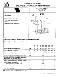 KBP200 Datasheet