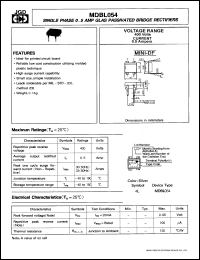 MDBL054 Datasheet