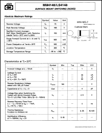 MM4148 Datasheet