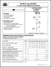 RL203G Datasheet