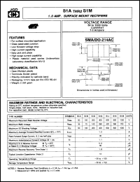 S1D Datasheet