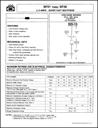 SF26 Datasheet