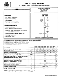 SFR156 Datasheet