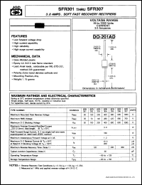 SFR305 Datasheet