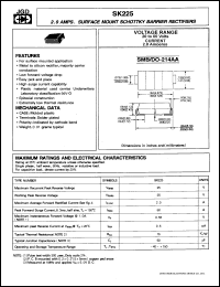 SK225 Datasheet