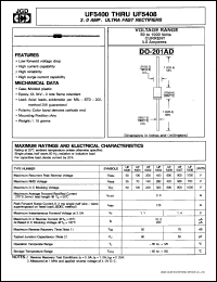 UF5406 Datasheet