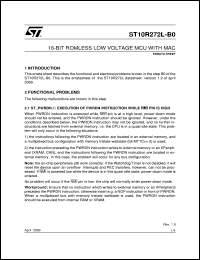 ST10R272L Datasheet